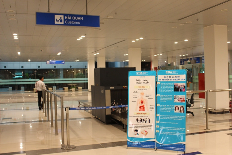 Đến nay, công tác chuẩn bị đón chuyến bay từ Hàn Quốc tại sân bay Cần Thơ đã sẵn sàng.