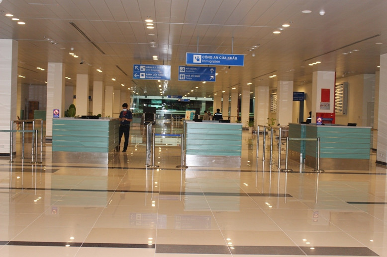 Các khu vực đón khách đều đã sẵn sàng.