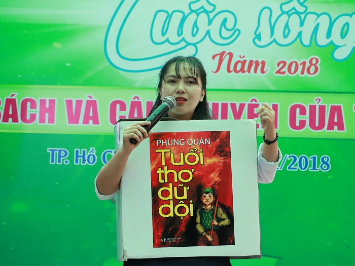 Thí sinh Trần Quyền Tiên chia sẻ về cuốn sách Tuổi Thơ dữ dội