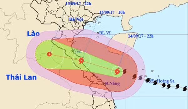 Chủ động cho HS nghỉ nhằm tránh tai nạn đáng tiếc trong bão số 10
