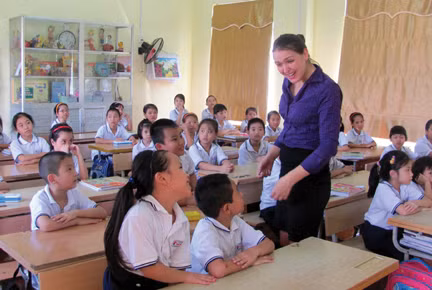 Hải Dương tiếp tục thí điểm dạy học tiếng Anh với giáo viên nước ngoài