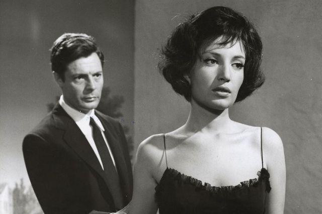 Monica Vitti và Marcello Mastroianni trong phim “Đêm”. Ảnh: Public domain. Monica Vitti và Marcello Mastroianni trong phim “Đêm”. Ảnh: Public domain.