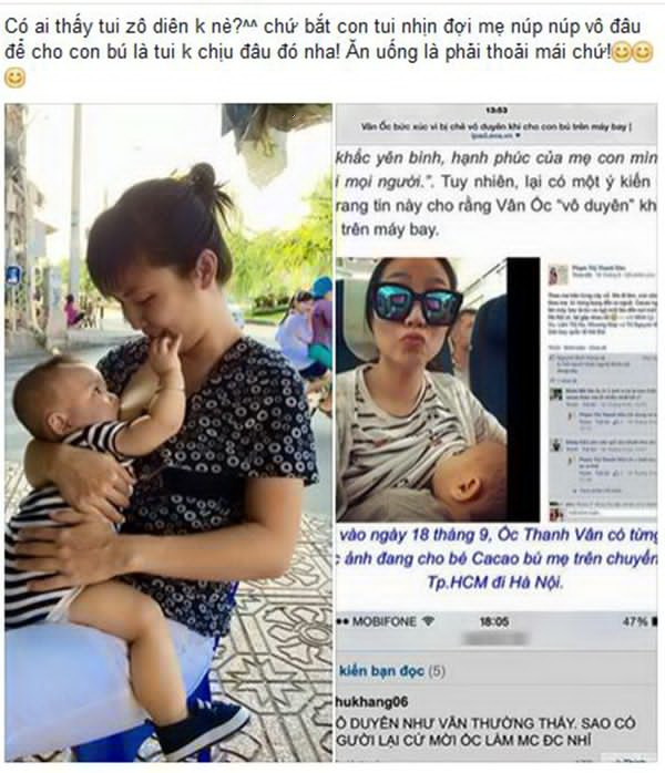 khoe ảnh cho con bú nơi công cộng khoe ảnh cho con bú nơi công cộng