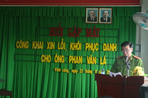 Long An: Công khai xin lỗi người mang thân phận bị can suốt 21 năm - Ảnh 8