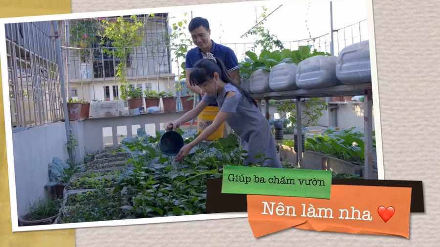 Sản phẩm của học sinh Trường tiểu học Ái Mộ B từ dự án “Hành động đẹp, việc làm hay của em”.