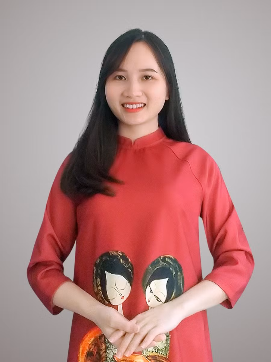 Cô Đinh Thị Thúy Nga, Trường trung học phổ thông Ban Mai (Hà Nội).