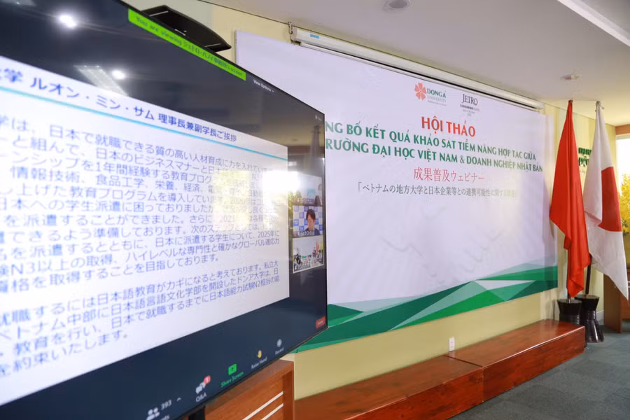 Hình thức hội nghị, hội thảo trực tuyến được các cơ sở giáo dục đại học đẩy mạnh ứng dụng để thúc đẩy hợp tác quốc tế trong điều kiện dịch Covid - 19 vẫn còn nhiều ảnh hưởng