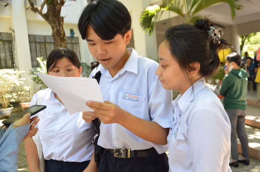 Thí sinh Đà Nẵng tham dự kỳ thi tuyển sinh vào lớp 10 THPT công lập năm 2020