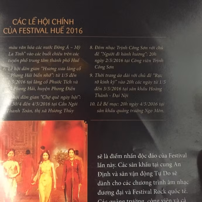 Festival Hue bi to vi pham ban quyen