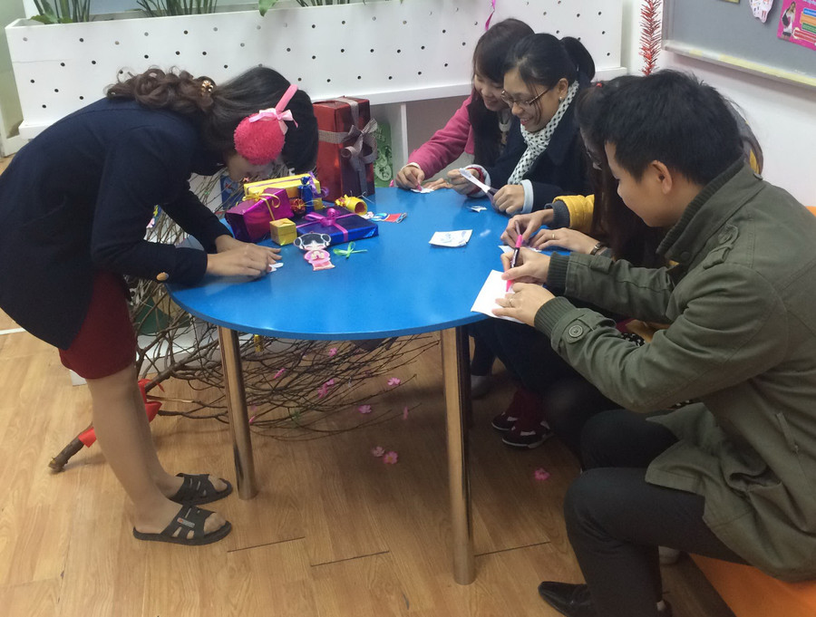 Hào hứng chuẩn bị cho chương trình "Xuân ấm áp"