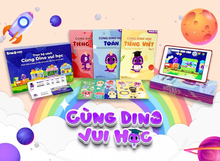 “Cùng DINO vui học” - chương trình tiền tiểu học tại nhà cho trẻ