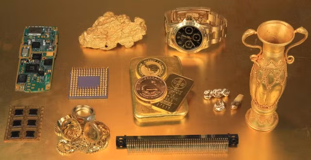 Xuất hiện cách điều chế vàng cực nhanh từ đồ điện tử bỏ đi
