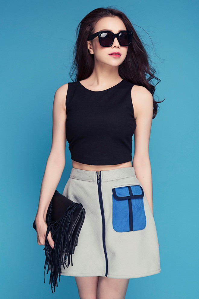 Trà Ngọc Hằng tươi trẻ trong loạt trang phục hè