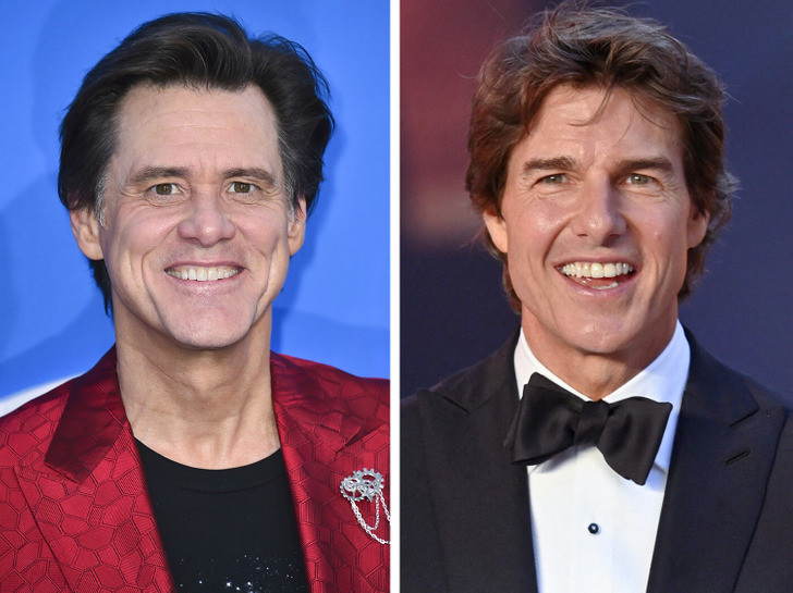 Jim Carrey và Tom Cruise - sinh năm 1962.