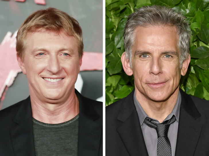 William Zabka và Ben Stiller - sinh năm 1965.