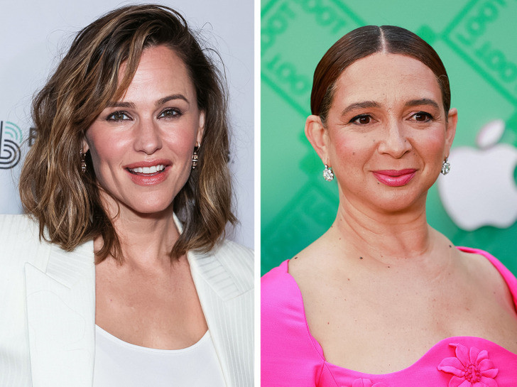 Jennifer Garner và Maya Rudolph - sinh năm 1972.