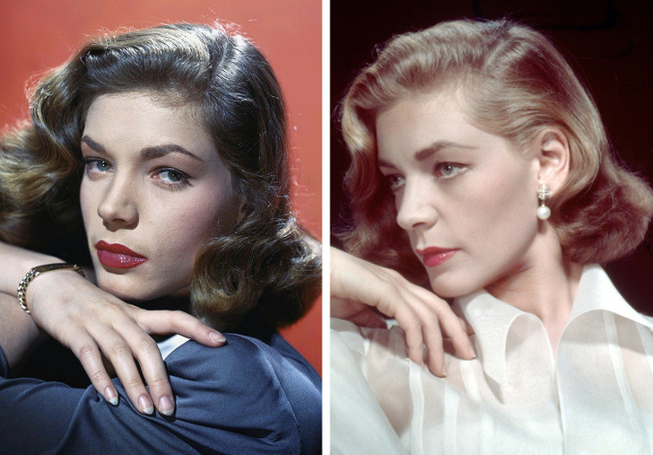 Lauren Bacall.