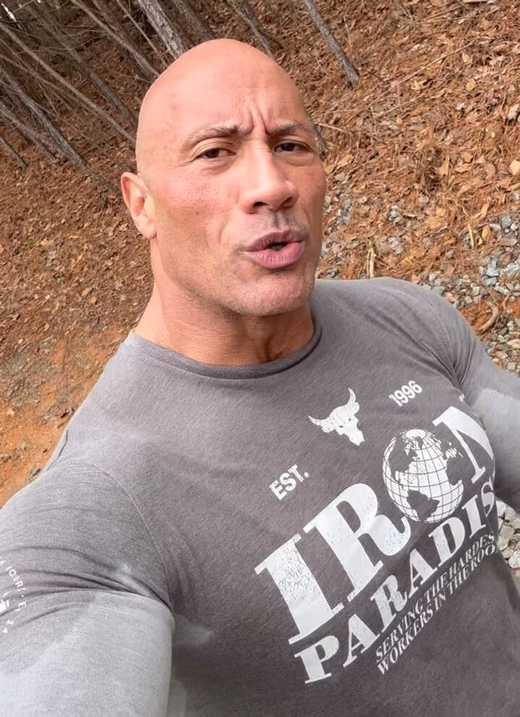 Dwayne Johnson là người đàn ông đẹp trai thứ 10 trên thế giới, với tỷ lệ chính xác 86,07%.