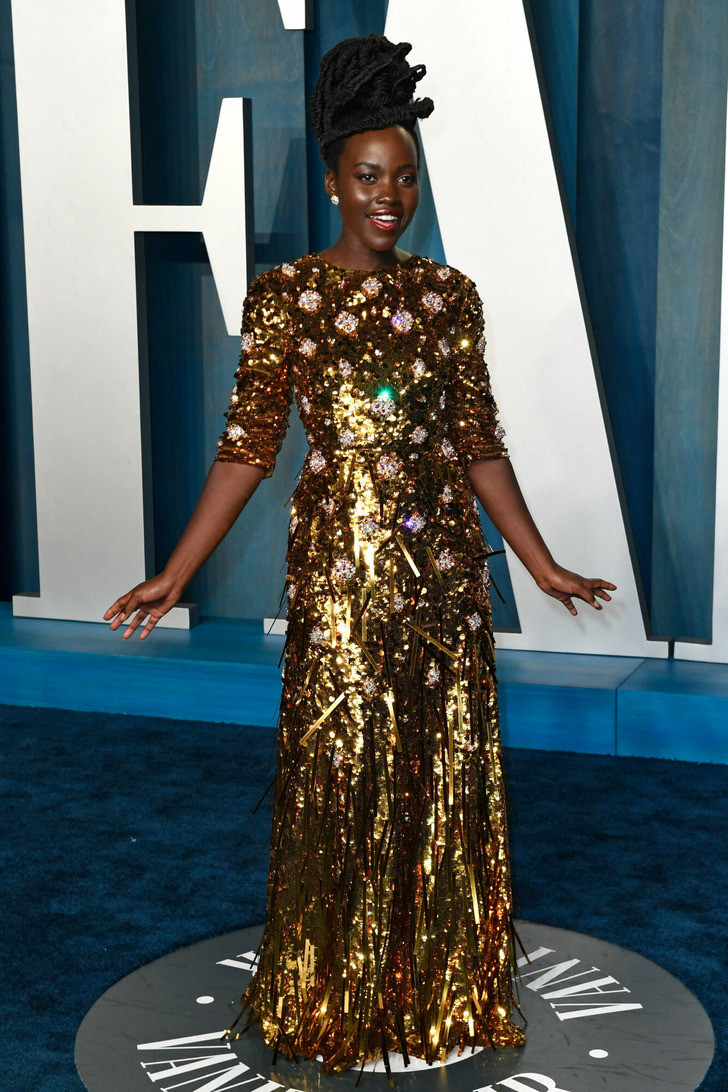 Lupita Nyong'o tại lễ trao giải Oscar. Lupita Nyong'o tại lễ trao giải Oscar.