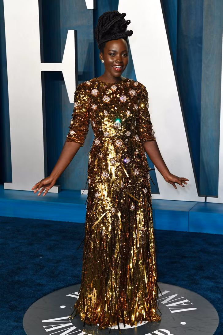 Lupita Nyong'o tại lễ trao giải Oscar.
