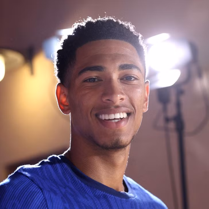 Jude Bellingham, cầu thủ 19 tuổi của đội tuyển Anh tại World Cup, xếp thứ 5 với tỷ lệ chính xác 92,22%.