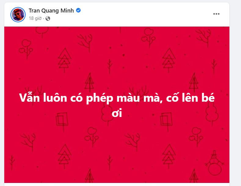 Biên tập viên Trần Quang Minh xúc động chia sẻ: Cậu bé bằng Gấu nhà mình... Một chiếc lỗ cọc bê tông bề ngang chỉ 25cm. Đủ để hiểu bé con gày gò, nhỏ bé như thế nào… Nước mắt mình cứ thế mà chảy ra. Và chắc chắn không phải mỗi mình có cảm xúc như vậy. Khi làm cha, mẹ, ai cũng sẽ đồng cảm với gia đình cậu bé. Mình chỉ ngồi nhìn các con chạy nhảy, đùa nghịch rồi vấp ngã là đứt từng khúc ruột rồi… Giờ thì cả nước chỉ biết cầu nguyện điều kì diệu đến với cậu bé con. (Gửi đến bé con một cánh hạc như triệu cánh hạc của mọi người đang dõi theo từng nhịp đập của trái tim con).