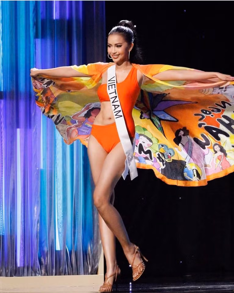Ngọc Châu thắng giải Áo choàng đẹp nhất Miss Universe 2022.