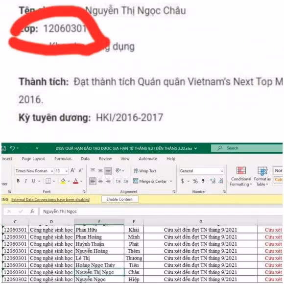 Ngọc Châu dính nghi vấn khai gian học vấn.