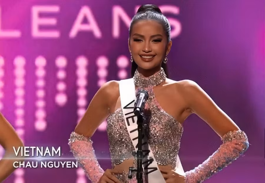 Ngọc Châu đặt mục tiêu vào top 3 Miss Universe 2022 và luôn nỗ lực hết mình để chinh phục điều đó.