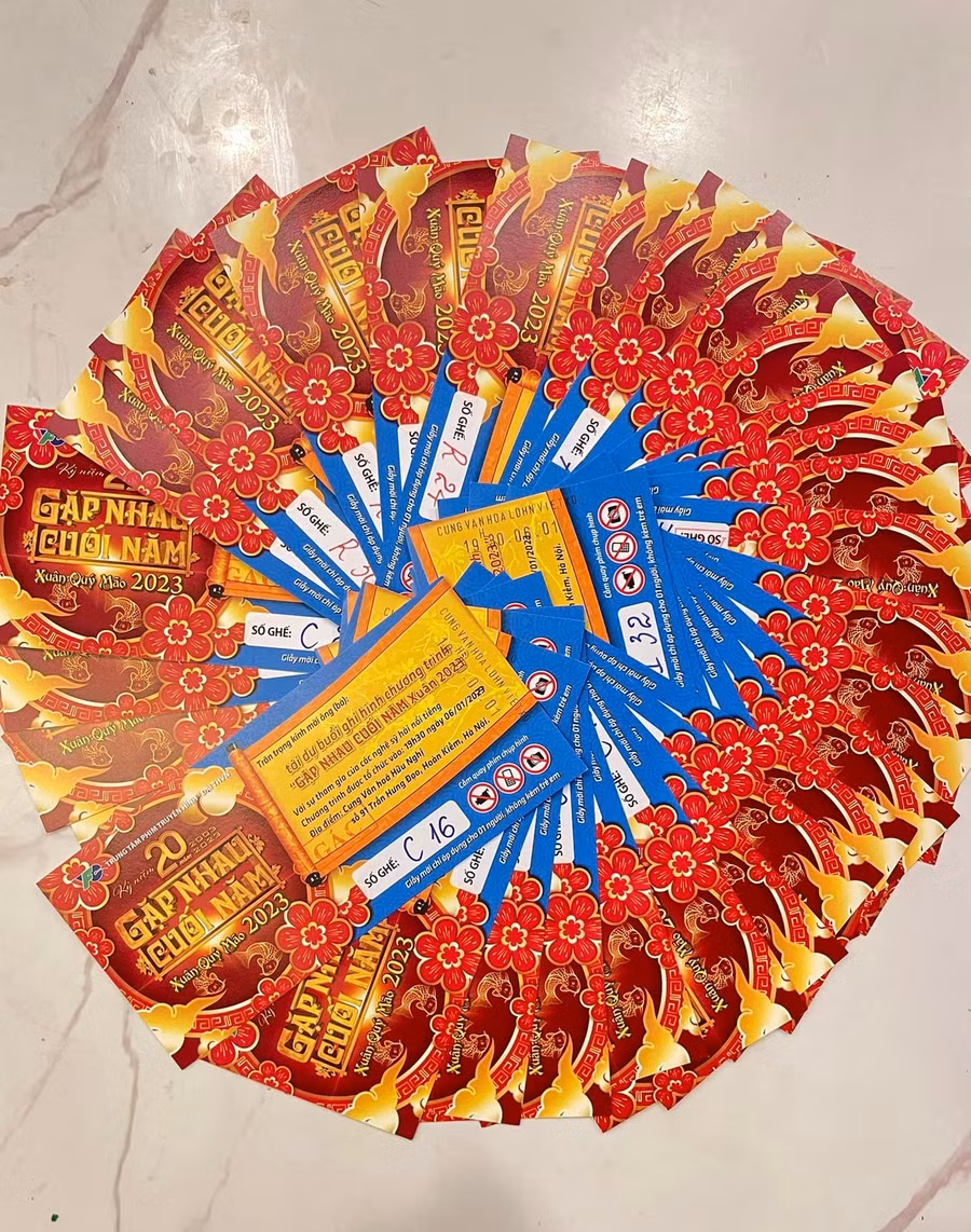 Vé xem chương trình Táo Quân. Vé xem chương trình Táo Quân.