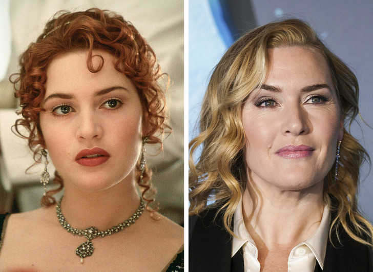 Kate Winslet (vai Rose DeWitt Bukater). Kate Winslet (vai Rose DeWitt Bukater).