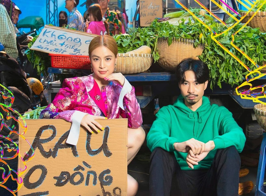 Đen Vâu và Hoàng Thùy Linh. Đen Vâu và Hoàng Thùy Linh.