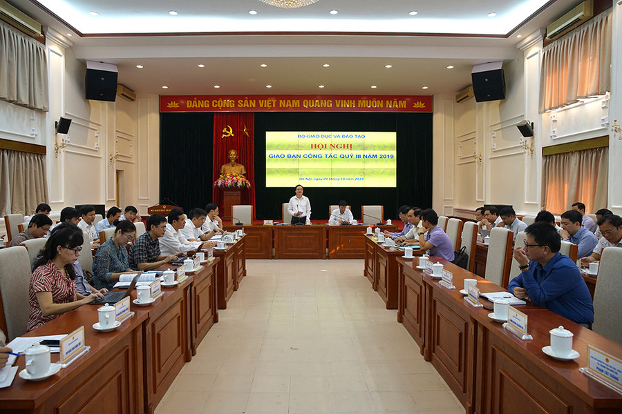 Hội nghị giao ban công tác quý III năm 2019 của Bộ GD&ĐT.