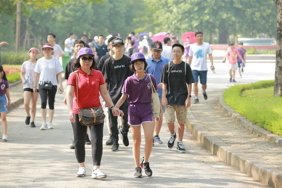 Khoảng 2.000 người tham gia sự kiện ý nghĩa này.