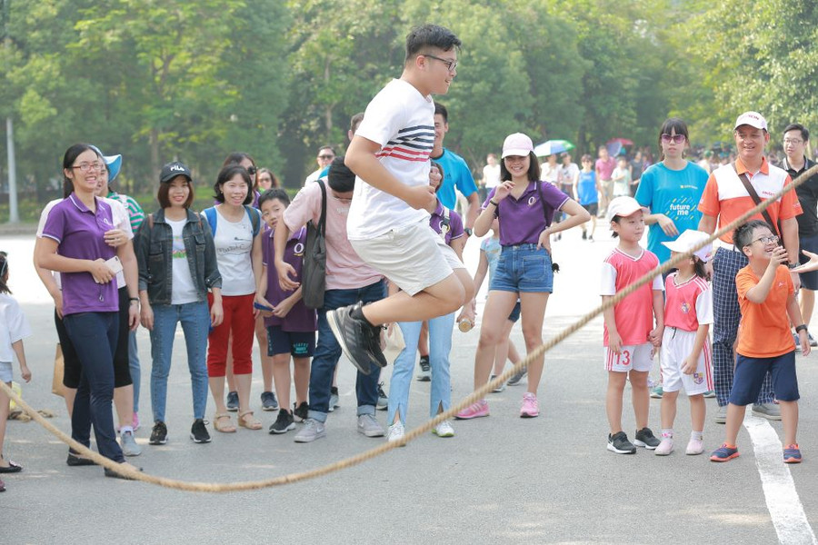 Nhiều hoạt động thể thao sôi nổi tại Walkathon 2019.