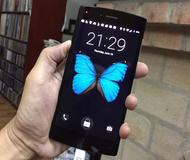 Mẫu Bphone nhận sớm của ông Thái Thanh Sơn.