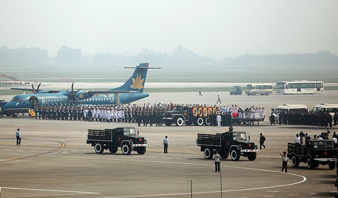 10 hình ảnh khó quên trong lễ tang Đại tướng Võ Nguyên Giáp