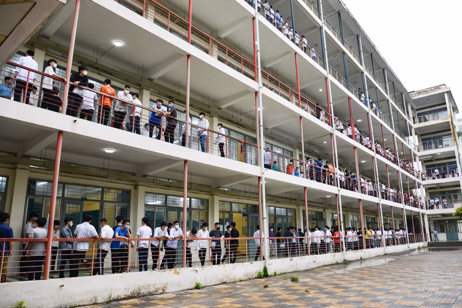 Khu giảng đường ĐH Bách khoa Hà Nội. Ảnh: Thanh Huyền