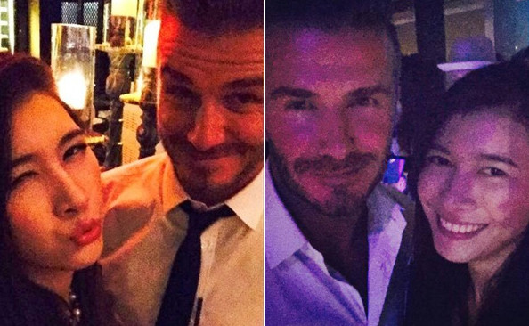 Ngọc Mỹ vui vẻ chụp ảnh cùng danh thủ David Beckham. beck4-9518-1415865762.jpg