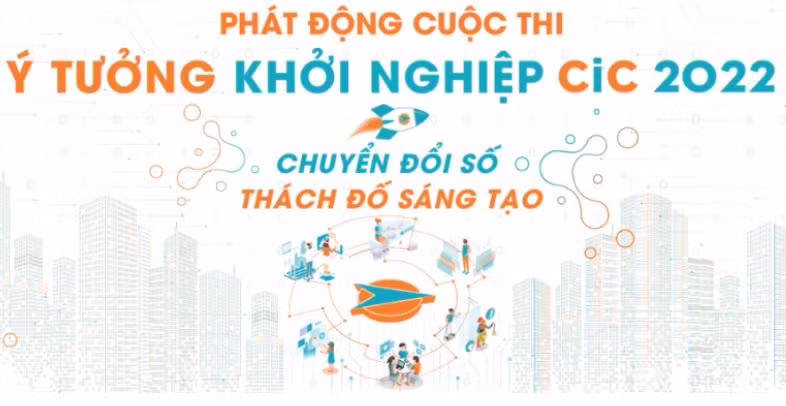 Cuộc thi Ý tưởng khởi nghiệp - CiC 2022 với nhiều hoạt động hấp dẫn đang chờ đón các thí sinh tham gia. Ảnh: Ban tổ chức cung cấp.