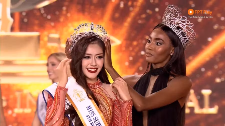 Đặng Thanh Ngân – đại diện của Việt Nam đã xuất sắc đoạt ngôi vị Á hậu 4 Hoa hậu Siêu quốc gia 2023.