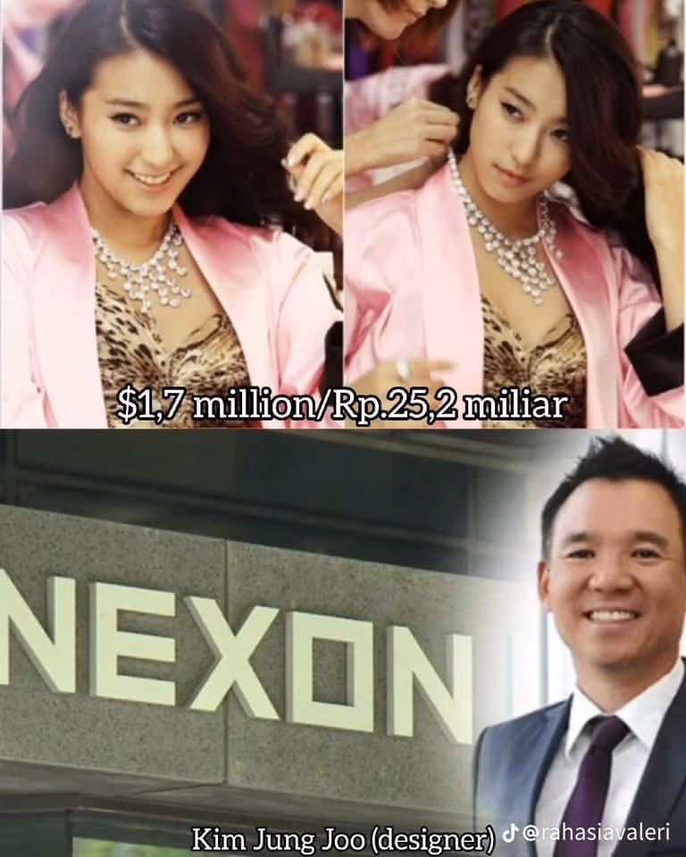 Bora cũng lọt vào danh sách với chiếc vòng cổ do Kim Jung Joo thiết kế, trị giá xấp xỉ 1.700.000 USD (khoảng hơn 40 tỷ đồng). Bora cũng lọt vào danh sách với chiếc vòng cổ do Kim Jung Joo thiết kế, trị giá xấp xỉ 1.700.000 USD (khoảng hơn 40 tỷ đồng).