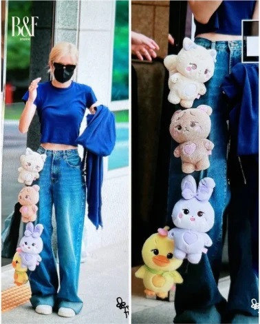 Trước đó, nữ ca sĩ đã hé lộ chiếc quần jean mới được thiết kế trên Instagram của mình.