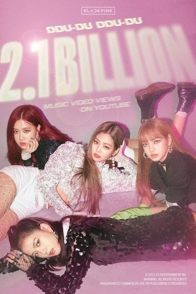 MV "DDU-DU DDU-DU" của BLACKPINK vượt 2,1 tỷ view. MV "DDU-DU DDU-DU" của BLACKPINK vượt 2,1 tỷ view.