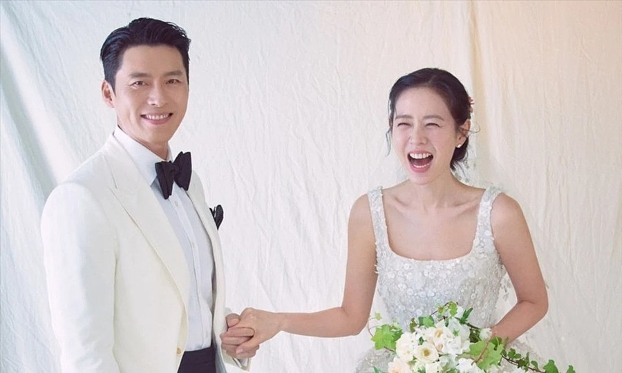 Vợ chồng Son Ye Jin và Hyun Bin. Vợ chồng Son Ye Jin và Hyun Bin.