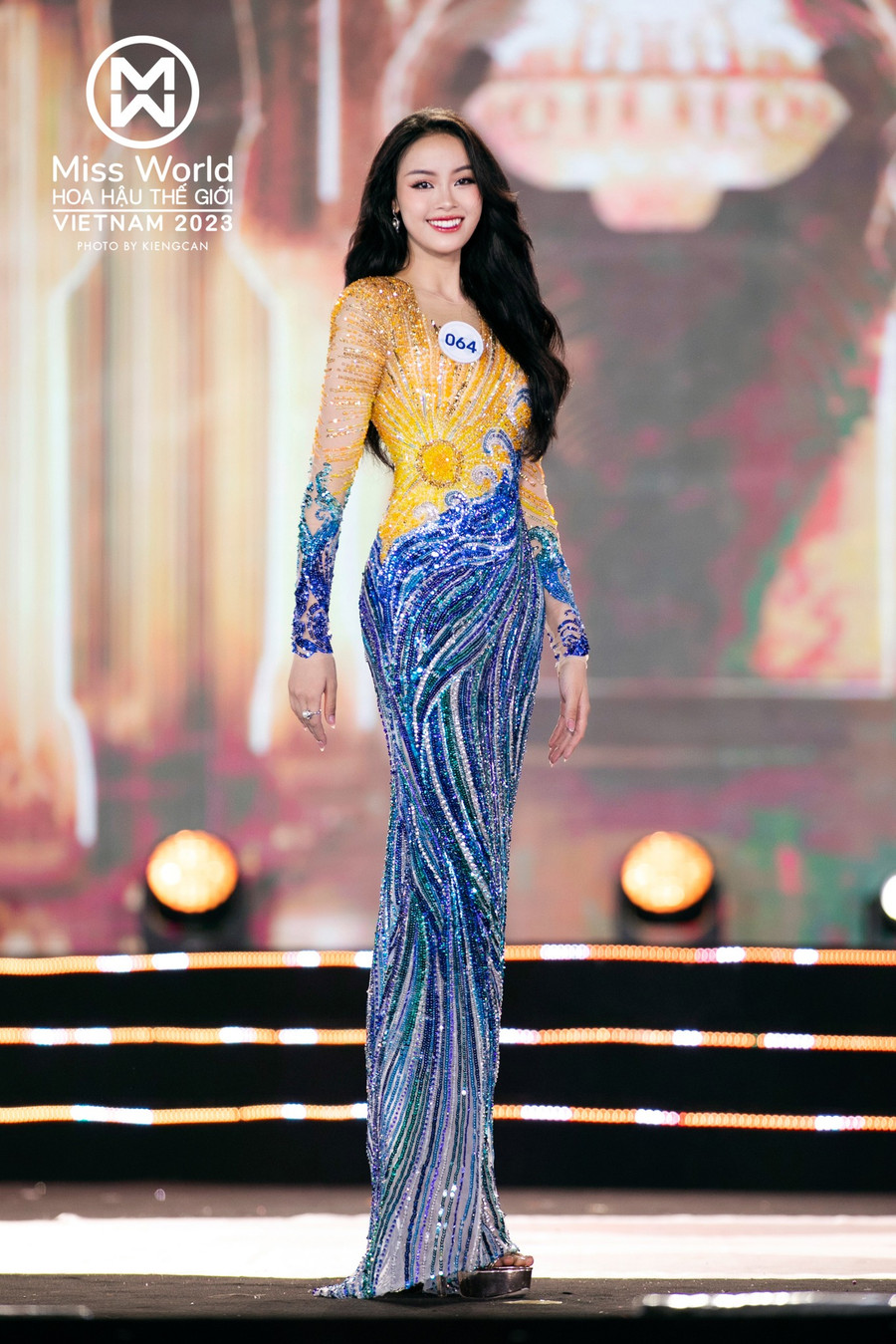 Á hậu 1 Miss World Vietnam 2023 - Đào Thị Hiền.