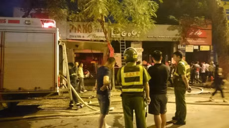 Ha Noi: Chay tai nha hang nuong Han Quoc tren pho Hai Ba Trung - Anh 1