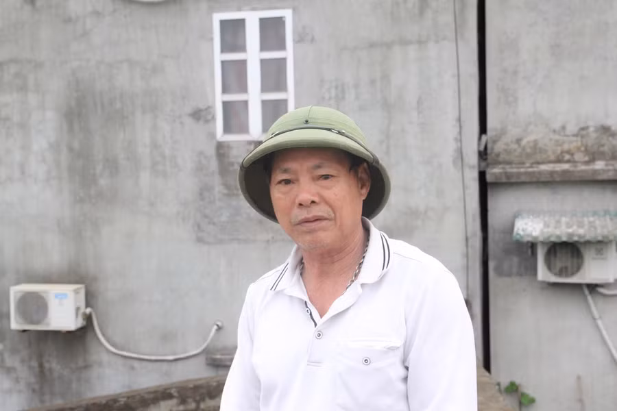 Ông Nguyễn Tiến Thành, Phó giám đốc HTX Nông Nghiệp xã Sài Sơn chia sẻ với PV về Đại tá Nguyễn Hữu Hùng.