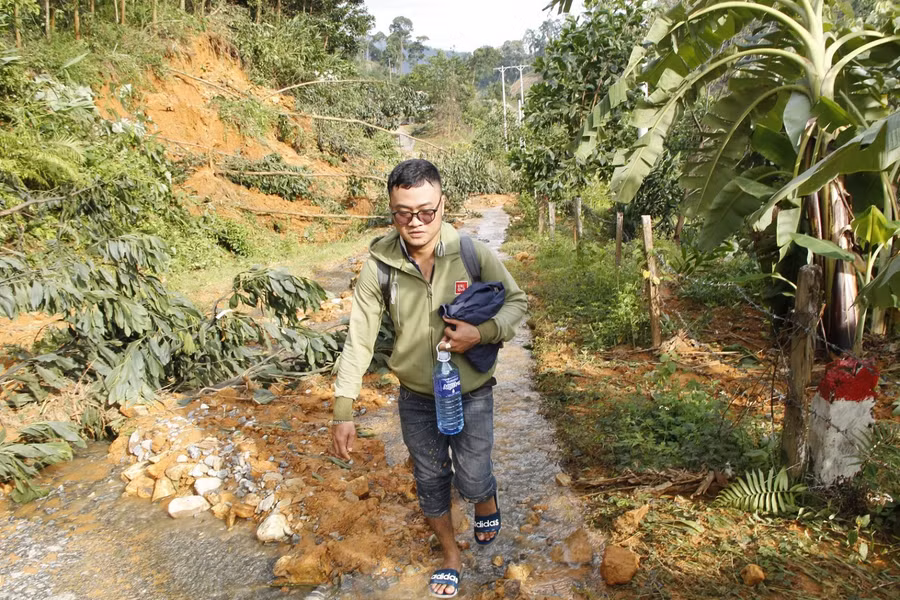 PV báo GD&amp;TĐ đang tiếp cận hiện trường