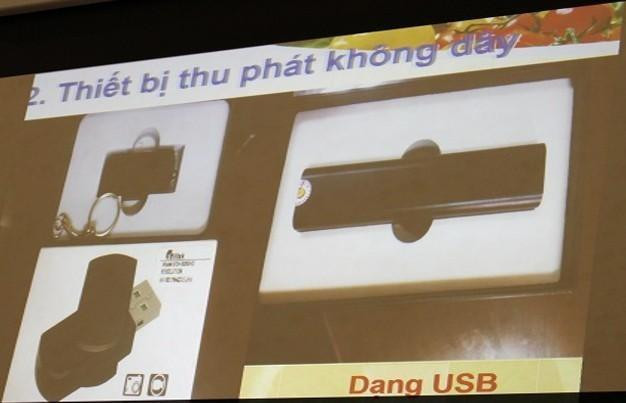 Thiết bị thu phát không dây dạng USB.